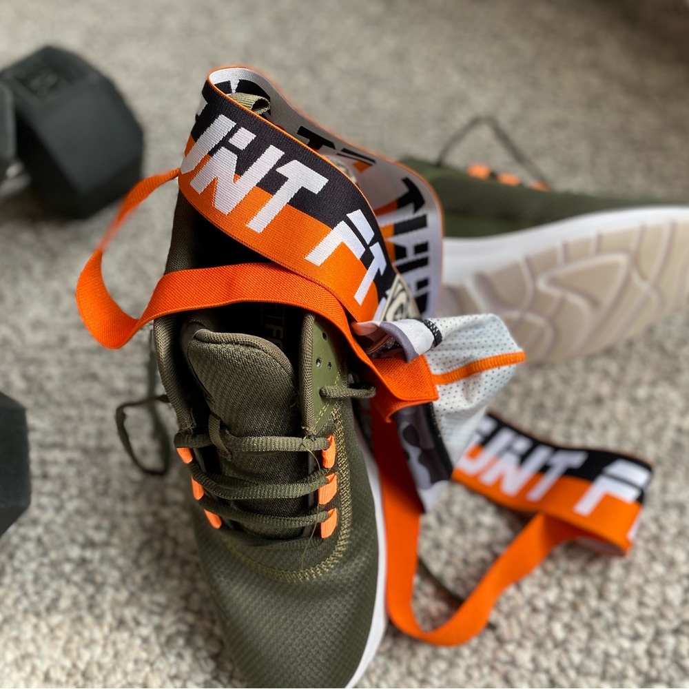 Fort Troff Camo Haze Jockstrap (L) Sunburst Orange